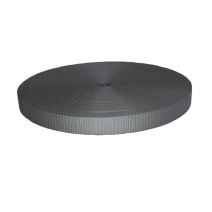 1 Inch Utility Polyester Webbing Gray