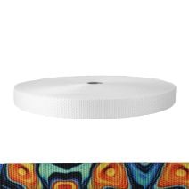 1 Inch Utility Polyester Webbing Psychic Whorl