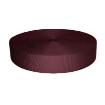 2 Inch Utility Polyester Webbing Burgundy