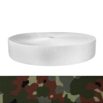 2 Inch Utility Polyester Webbing Camouflage Flecktarn