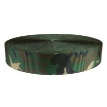 2 Inch Utility Polyester Webbing Camouflage Original
