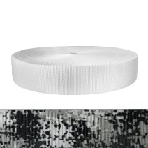 2 Inch Utility Polyester Webbing Camouflage Digital Winter