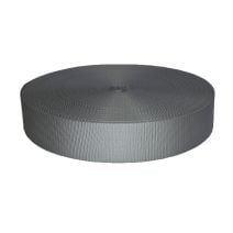 2 Inch Utility Polyester Webbing Gray