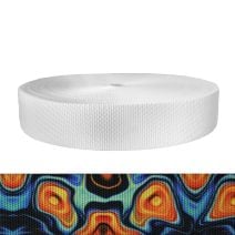 2 Inch Utility Polyester Webbing Psychic Whorl
