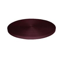 1/2 Inch Utility Polyester Webbing Burgundy