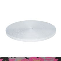 1/2 Inch Utility Polyester Webbing Camouflage Pink