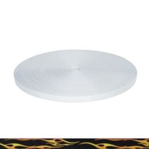 1/2 Inch Utility Polyester Webbing Hot Rod Flames