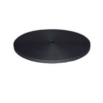 3/8 Inch Utility Polyester Webbing Charcoal