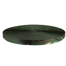 3/8 Inch Utility Polyester Webbing Camouflage Original