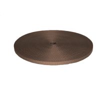 3/8 Inch Utility Polyester Webbing Tan