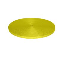 3/8 Inch Utility Polyester Webbing Yellow