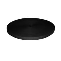 5/8 Inch Utility Polyester Webbing Black