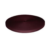 5/8 Inch Utility Polyester Webbing Burgundy