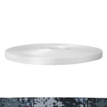 5/8 Inch Utility Polyester Webbing Camouflage Digital Blue