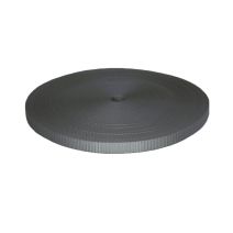 5/8 Inch Utility Polyester Webbing Gray