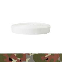 1 Inch Polyester Ribbon Camouflage Flecktarn