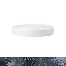 1 Inch Polyester Ribbon Camouflage Digital Blue