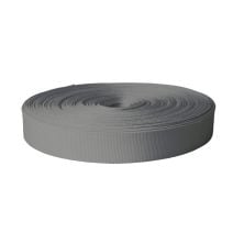1 Inch Polyester Ribbon Gray
