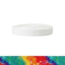 1 Inch Polyester Ribbon Tie Dye