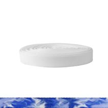 3/4 Inch Polyester Ribbon Blue Smoke
