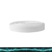 3/4 Inch Polyester Ribbon Lightning Splatter