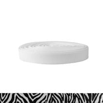 3/4 Inch Polyester Ribbon Zebra
