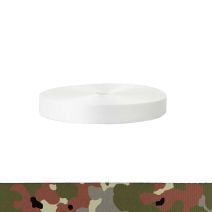 1 Inch Polyester Satin Camouflage Flecktarn