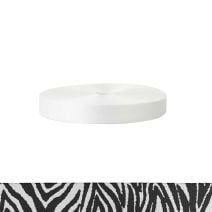 1 Inch Polyester Satin Zebra