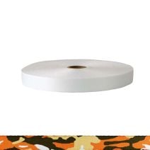 3/4 Inch Polyester Satin Camouflage Autumn