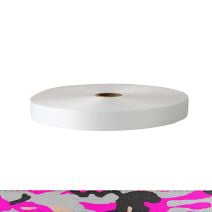 3/4 Inch Polyester Satin Camouflage Pink