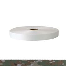 3/4 Inch Polyester Satin Camouflage Quadra