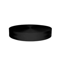 1-1/2 Inch Polyester Seatbelt Webbing Black