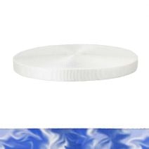 1 Inch Tubular Polyester Webbing  Blue Smoke