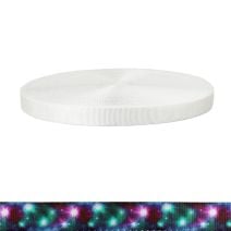 1 Inch Tubular Polyester Webbing  Cosmic Ray
