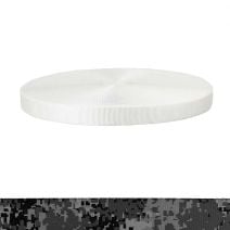 1 Inch Tubular Polyester Webbing  Camouflage Digital Dark