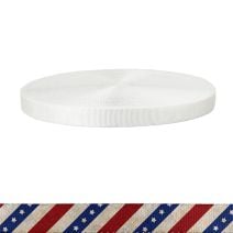1 Inch Tubular Polyester Webbing  Patriot