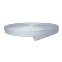 1 Inch Tubular Polyester White