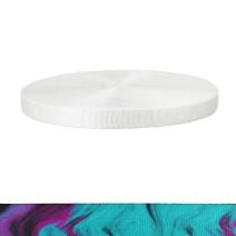 1 Inch Tubular Polyester Webbing  Wicked Purple