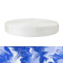 2 Inch Tubular Polyester Blue Smoke