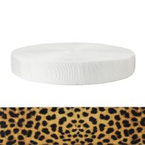 2 Inch Tubular Polyester Leopard