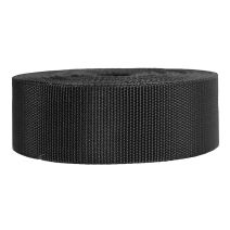 2 Inch Heavyweight Polypropylene Black
