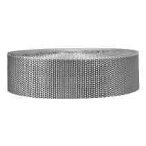 1-1/2 Inch Heavyweight Polypropylene Silver Gray