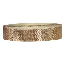 1 Inch Lightweight Polypropylene Khaki