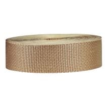 1-1/2 Inch Lightweight Polypropylene Khaki