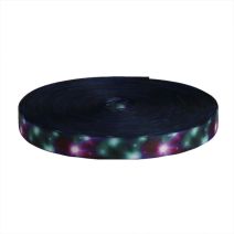3/4 Inch Polyester Satin Cosmic Ray