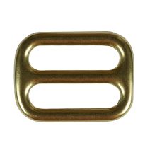 1 Inch Cast Flat Solid Brass 3-Bar Slide