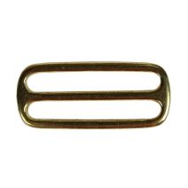 2 Inch Cast Flat Solid Brass 3-Bar Slide