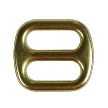 3/4 Inch Cast Flat Solid Brass 3-Bar Slide