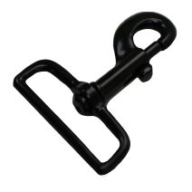 2 Inch Black Plated Metal Bolt Snap