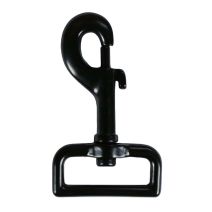 1 1/2 Inch Black Plated Metal Bolt Snap